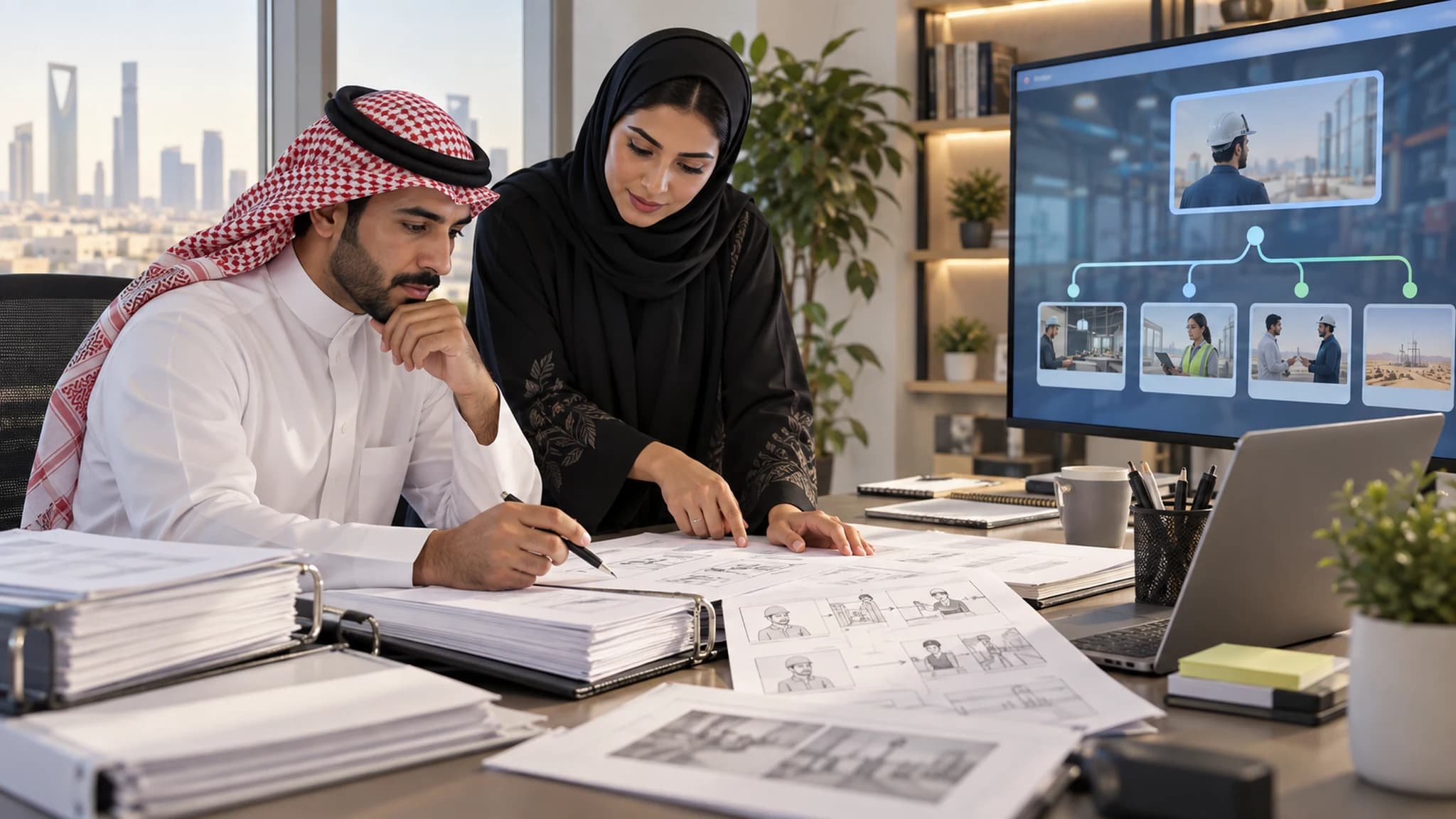 Training Content Digitization in Saudi Arabia: From Static Files to Interactive Learning
